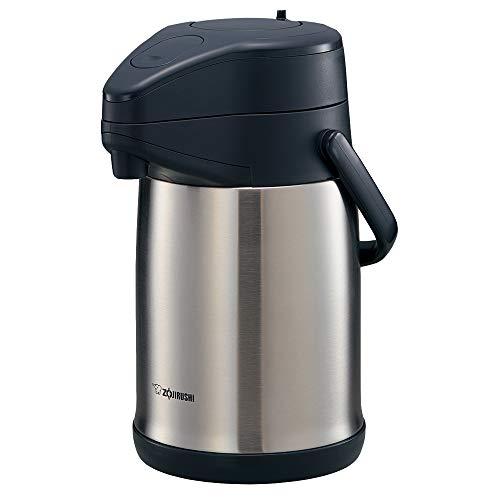 象印マホービン(ZOJIRUSHI) ステンレス 卓上 エアー ポット 保温 保冷 広口 3.0L カッパー シルバー SR-CC30-XA | 