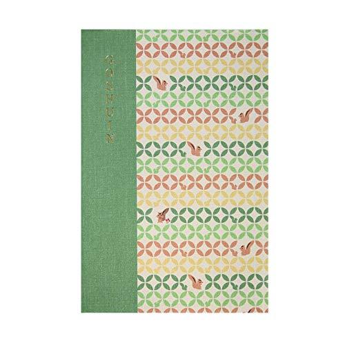 御朱印帳 集印帳 (特大） 蛇腹 komon＋ コモンプラス リスのしっぽう | 