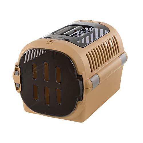 リッチェル キャンピングキャリーファインダブルドアM ブラウン | 