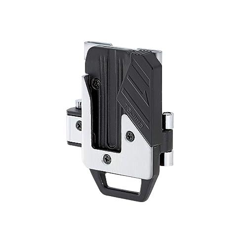 タジマ セフシステム セフ後付ホルダー 縦ベルト用 メタル 頑丈金属タイプ SF-MTHLD 着脱楽々 ベルトに後から装着可能 腰道具の組み換え | 