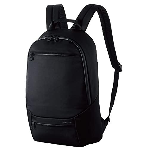 エレコム バックパック パソコンケース タブレットケース 15.6インチPCまで対応 抗菌 撥水加工 キャリーベルト 止水ファスナー ブラック | 