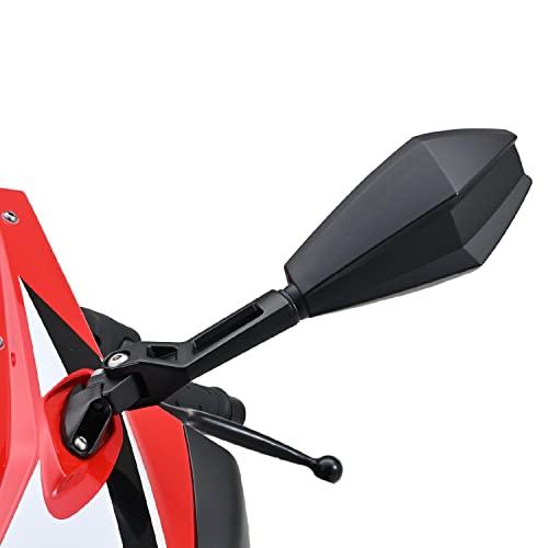 デイトナ(Daytona) ハイビジミラー バイク用 カウルミラー 片側1本 左専用 6mmボルト 取付ピッチ26-54mm 新保安基準適合 軽 | 