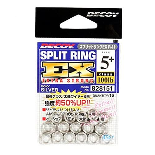 カツイチ(KATSUICHI) デコイ R-11 スプリットリング EX #5+ | 