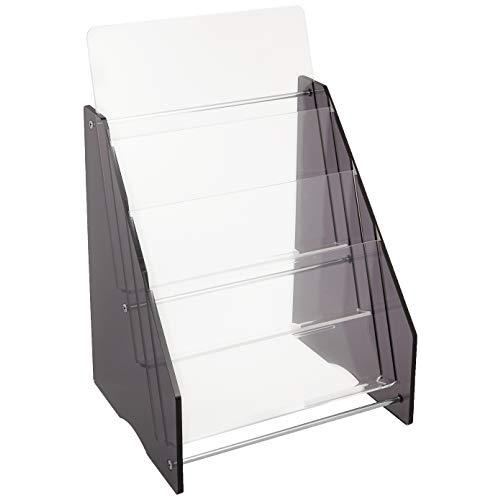 ベロス パンフレットスタンド A4判 1列3段 PE-413A 透明 | 