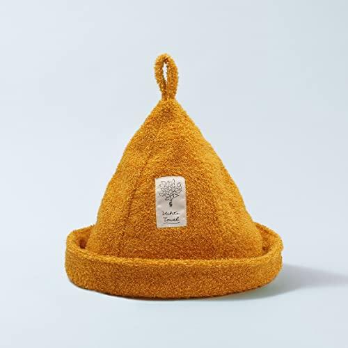 ハートウエル 日本製 ヴィヒタタオル サウナハット オレンジ 今治産 サウナタオル | 