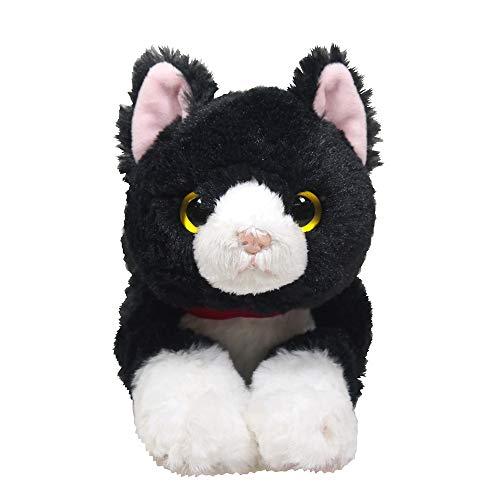 サンレモン ひざ ねこ ハチワレ S 13×36×15cm ぬいぐるみ アニマル P-6242 | 