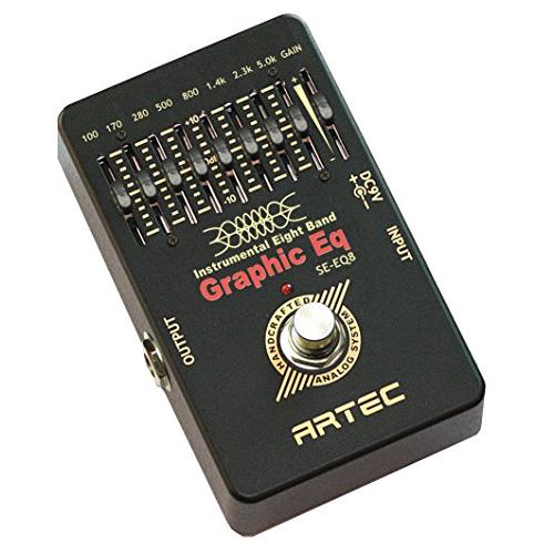 ARTEC エフェクター エレキギター用 8バンド グラフィック イコライザー SE-EQ8 | 