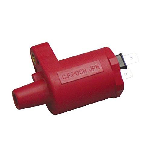 ポッシュ(POSH) レーシングイグニッションコイル 赤 ライブDIO-ZX ズーマー モンキー モンキーバハ 201010 | 