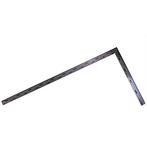 シンワ測定(Shinwa Sokutei) 曲尺 厚手広巾 表裏同目 6段目盛 JIS ステン 50cm 11207 | 
