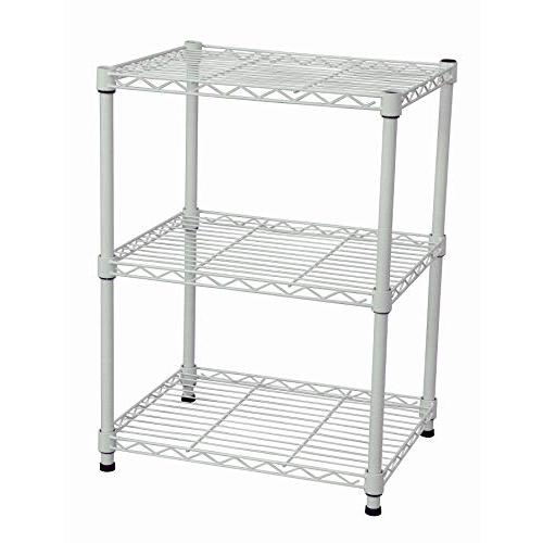 エイアイテック(AITECH) メタルラック本体 ホワイト 45x35x61.8cm 19φスチールラックセット NS-4535WH | 