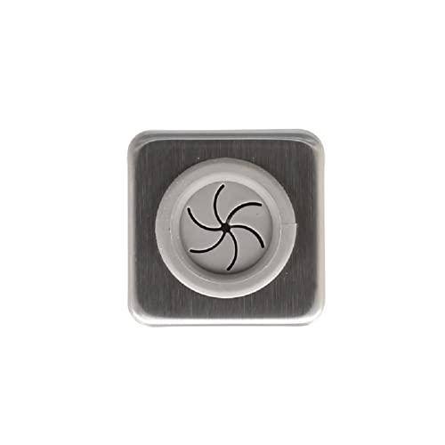 ダルトン(Dulton) タオルホルダー スクエア 四角型 シルバー 高さ55mm 幅55mm 奥行23mm タオル掛け 簡単取り付け キッチン | 