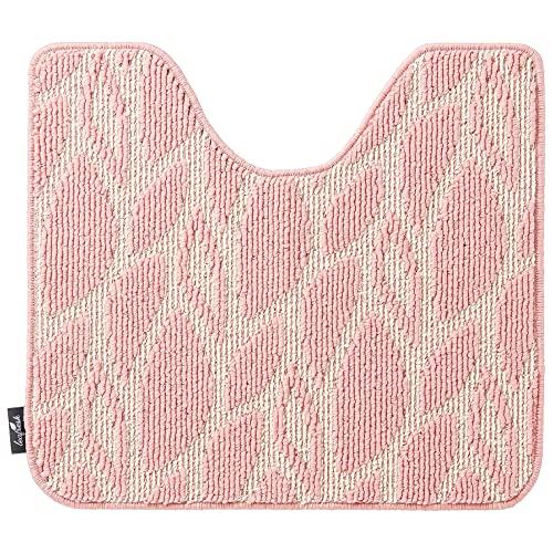 山崎産業(Yamazaki Sangyo) トイレ トイレマット 足元マット 消臭マット 消臭 滑り止め 洗濯可 リーフレッシュ ピンク レギュ | 