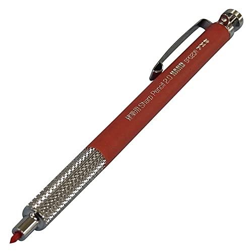 フエキ 建築用 シャープペンシル ガリゴリ 2.0mm ハードタイプ 赤 SPG20R-H | 