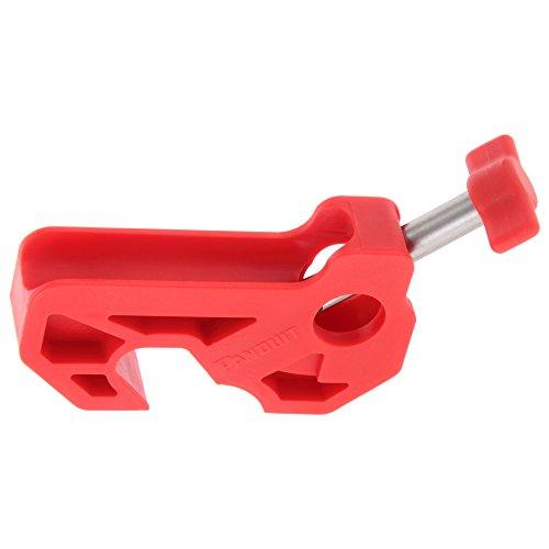 パンドウイット 工具レス ミニチュアサーキットブレーカー用ロックアウト(トグル付き) ブレーカー誤操作防止 PSL-MCBNT | 