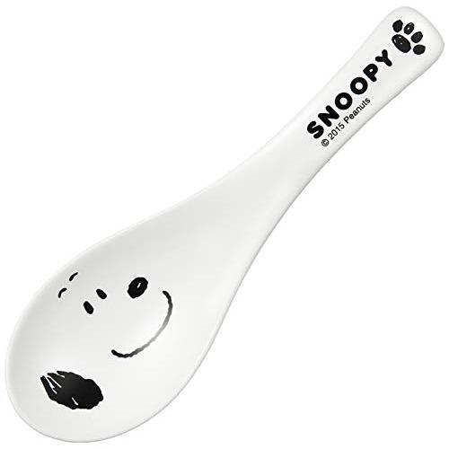 「 PEANUTS(ピーナッツ) 」 スヌーピー フェイス れんげ 白 604133 | 