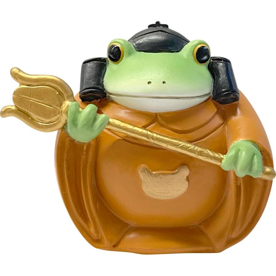 ダイカイ コポー 七福神 毘沙門天 5.3×3.7×4.7cm 73723 グリーン | 