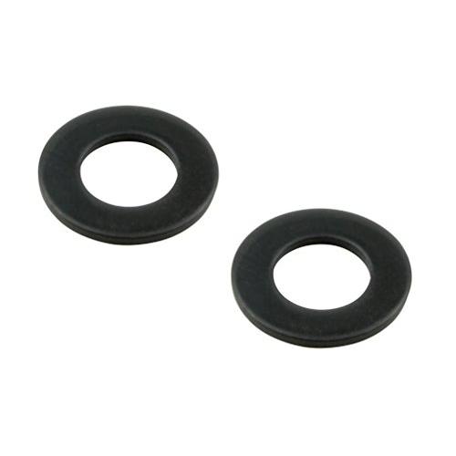 ポッシュ(POSH) バイク用品 平ワッシャー ステンレス ブラック 2個入 M6 900046-K2 | 