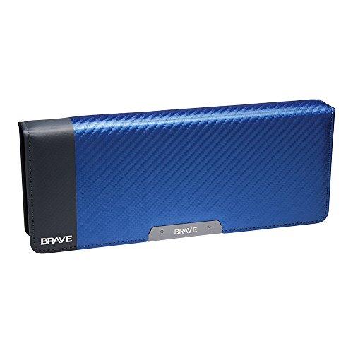 ソニック(Sonic) ペンケース 両面筆入 フラット ブレイブ カーボン調 ブルー SK-5023-B | 