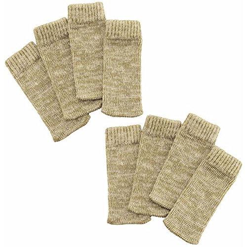 コジット 脱げにくいチェアソックス ウッディブナ 2脚分床の傷・摩擦音を防ぐ | 