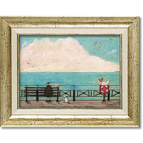 ユーパワー アートフレーム サム トフト 「ポテチのおこぼれ頂戴」 ST-05840 | 