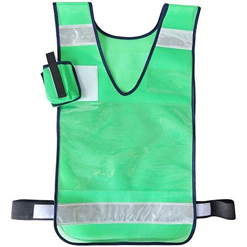 ミズケイ 役立~ツ 差込ベスト 「差込式でええよん」 グリーン | 