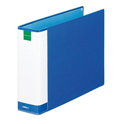 ライオン事務器 パイプ式ファイル 両開き A4E No.752RK ブルー | 