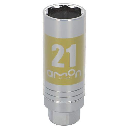 エーモン(amon) アルミホイール用薄口ソケット(キズ防止カバー付) 21mm 差込角サイズ12.7mm 8839 | 