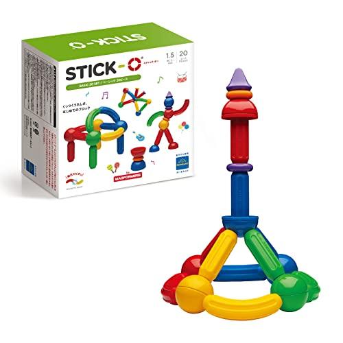 ボーネルンド スティック・オー (STICK-O) ベーシックセット 20ピース 1歳半頃 SO901002 | 