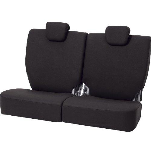 ボンフォーム(BONFORM) シートカバー カラードカバー 軽自動車 後席単品 ケイリヤブンカツ ブラック 4055-27BK | 