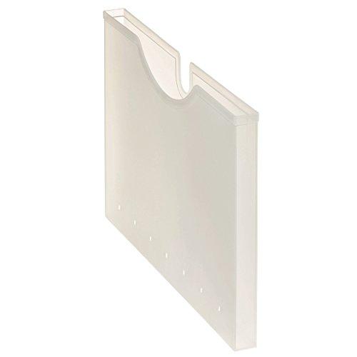 ライオン事務器 ホルダーボックス A4 横 HB-12P 透明 | 