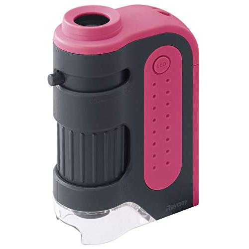 レイメイ藤井 顕微鏡 ハンディ ZOOM ピンク RXT203P | 