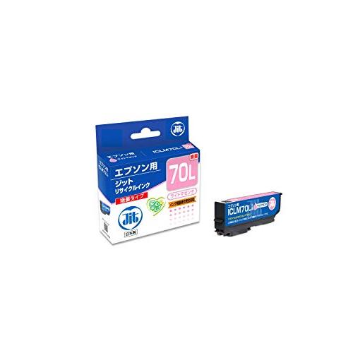 ジット エプソン(EPSON)対応 リサイクル インクカートリッジ ICLM70L 増量 ライトマゼンタ対応 JIT-E70LML | 