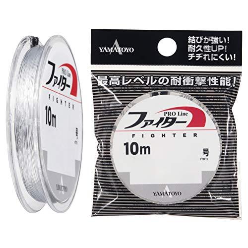 ヤマトヨテグス(YAMATOYO) ハリス ファイター ナイロン 10m 10号 40lb クリア | 