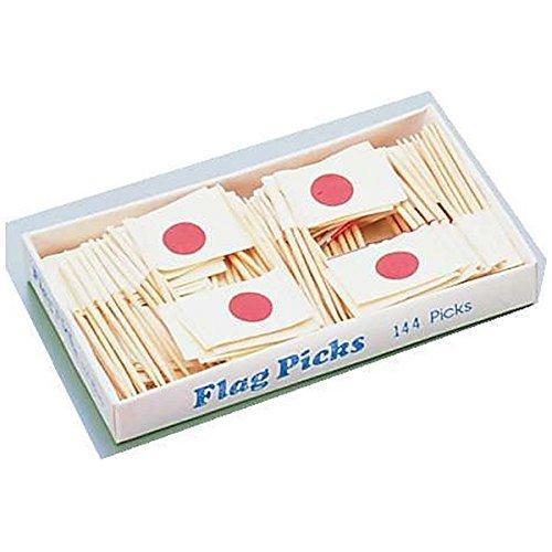 ヤマコー フラッグピック 日本 144本入 QHN05 | 