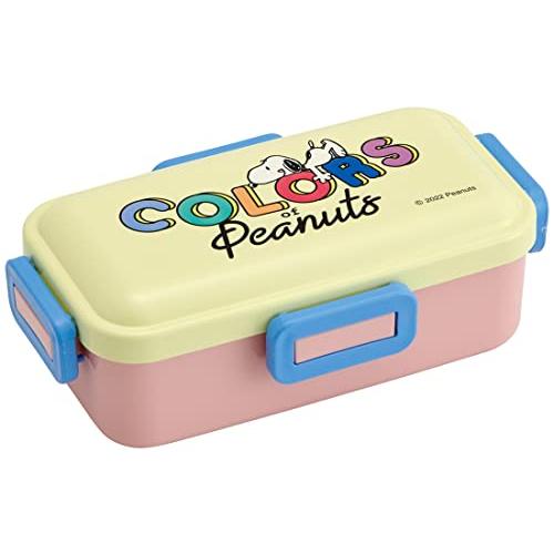 スケーター 弁当箱 530ml 抗菌 スヌーピー ピーナッツ カラーズ ふんわり盛れる ドーム型フタ 日本製 PFLB6AG-A | 