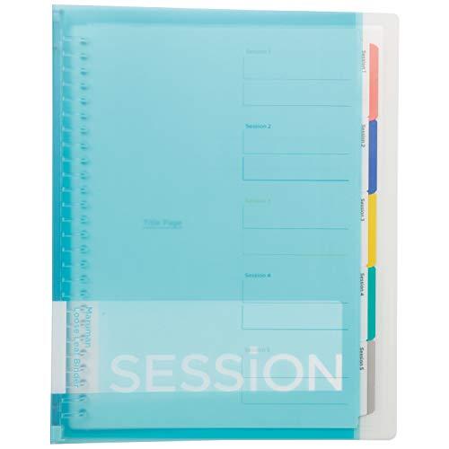 マルマン ルーズリーフ バインダー B5 セッション 26穴 ライトブルー F310-52 | 