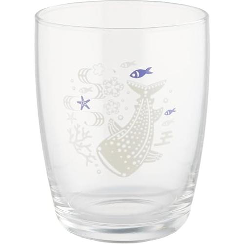 アルタ Artha グラス 色変わりグラス ジンベイザメ 250ml 日本製 ソーダガラス 17℃以下で絵柄が変わる AR0604387 | 
