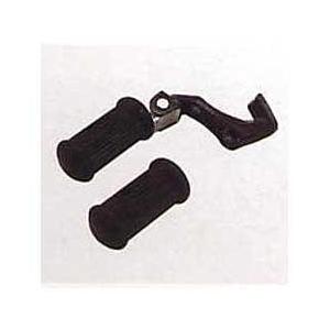 ポッシュ(POSH) バイク用品 クラシカルステップラバー SR400/500 (-'12) 010172 ブラック | 