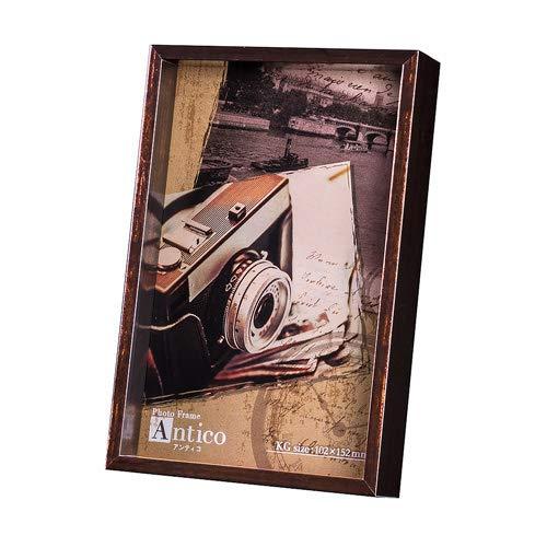 ナカバヤシ アンティコ インテリアフレーム KG ブラウン F-TP-102-BR | 