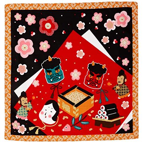 前田染工 四季彩布 小風呂敷 「節分」 | 