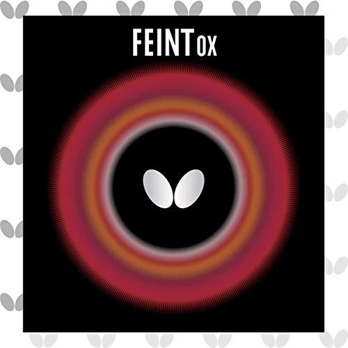 バタフライ(Butterfly) 卓球 ラバー フェイント OX ツブ高 1枚 (スポンジ無し) 00060 レッド FEOXR | 
