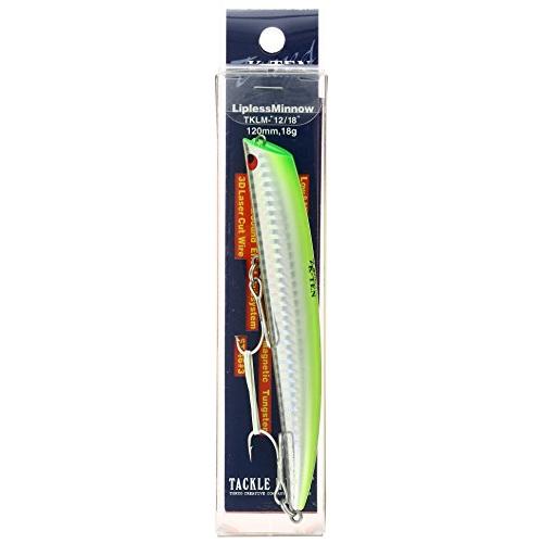 タックルハウス(TackleHouse) ミノー Tuned K-TEN TKLM リップレスミノー 120mm 18g SH・チャート/オレン | 