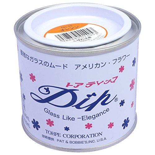 亀島商店 トウペ アメリカンフラワー ディップ液 トアディップ Col.10 オレンジ 160ml AD-1610 | 