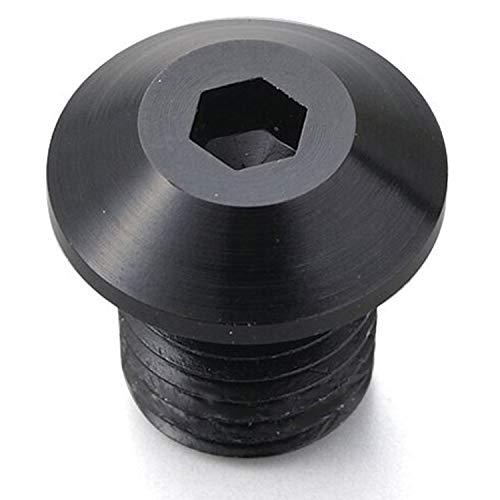 デイトナ(Daytona) バイク用 キャップボルト ミラー 穴埋め 正ネジ アルミ製 ブラック 99616 | 