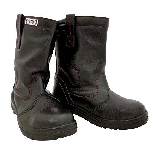 おたふく手袋安全シューズ半長靴（踏み抜き防止鋼板入） JW-777 23.5cm | 