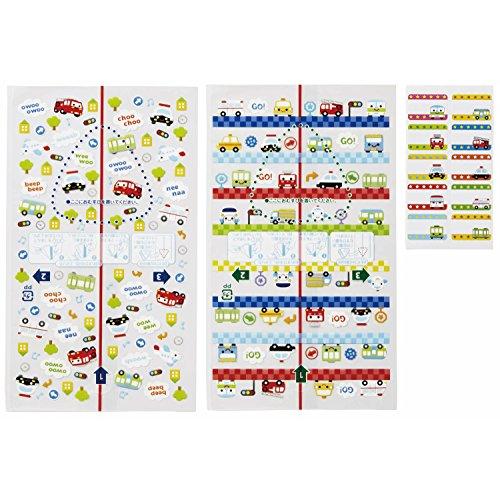 トルネ 日本製 おにぎり ラップ フィルム シート キャラ弁 デコ弁 コンビニタイプ のりもの 30枚入 P-3255 | 