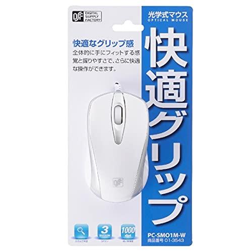 オーム(OHM) 光学式マウス M白 | 