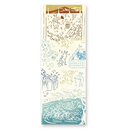 ミヤモトタオル(Miyamoto-towel) 宮本 てぬぐい 注染手ぬぐい kenema 温泉 ベージュ 約35×90cm 50195 | 