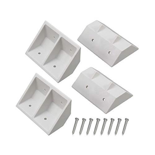 ハイロジック TQOOL(ウォールツクール) 用 DIY収納パーツ 2x4棚受 ホワイト 2セット WALL TQOOL 58618 | 