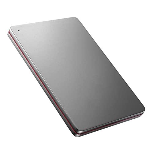アイ・オー・データ ポータブルハードディスク 1TB USB 3.2 Gen 1(USB 3.0)対応 Black×Red 日本製 HDPX-U | 